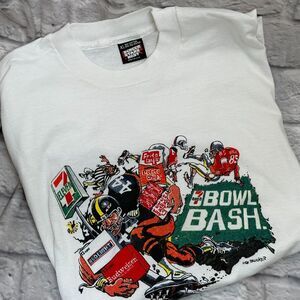 7-11 Bowl Bash T-shirt XL Screen Stars Best USA 50/50 Single Stitch Mort Drucker